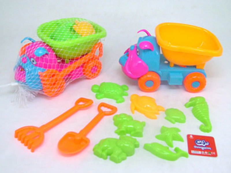 11pcs Beach Toys Truck Set
