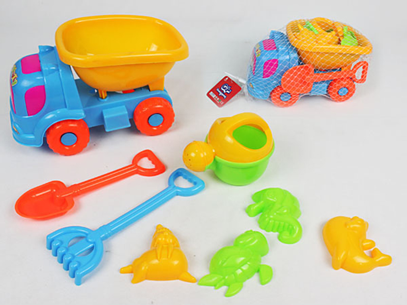 8pcs Beach Toys Truck Set