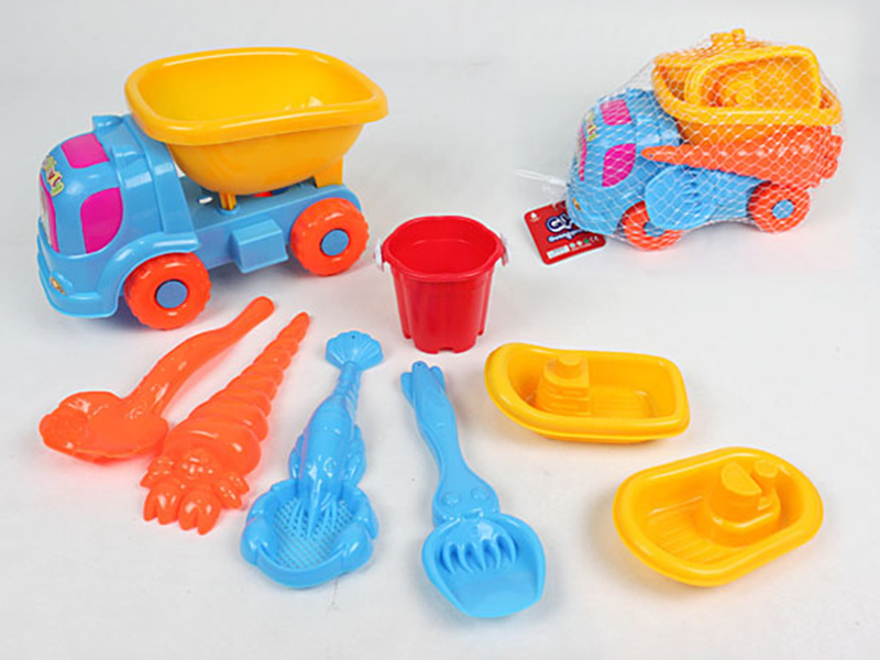 8pcs Beach Toys Truck Set