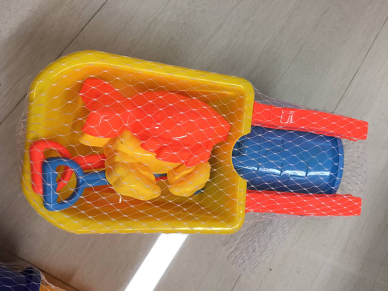 6pcs Beach Toys Cart Set