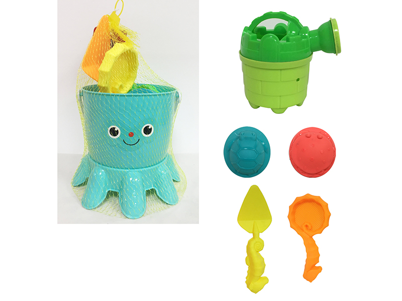 7pcs Octopus Sand Bucket Set