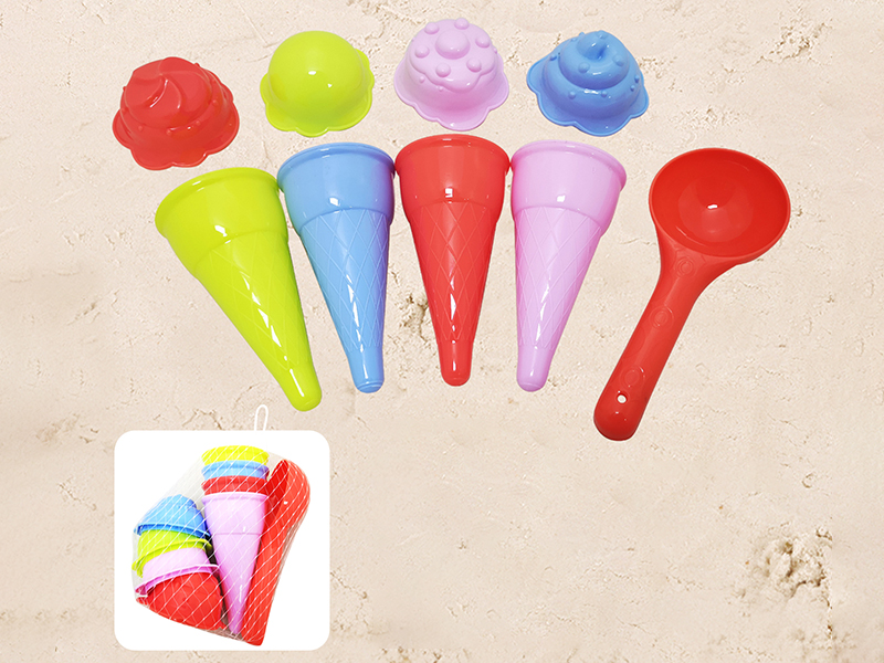 Ice Cream Sand Mold Set 9pcs