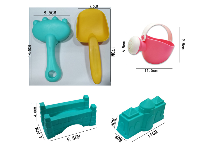 5pcs Soft Plastic Beach Set