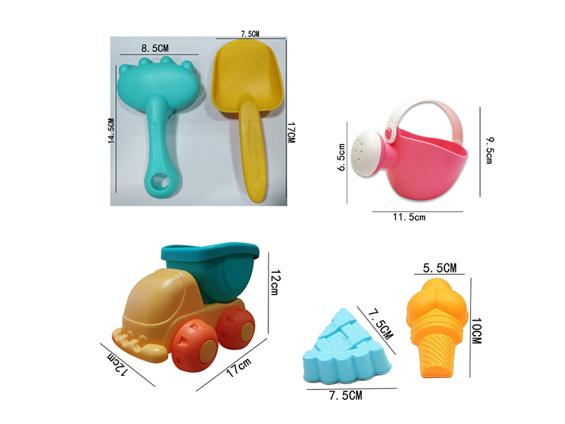 6pcs Soft Plastic Beach Set
