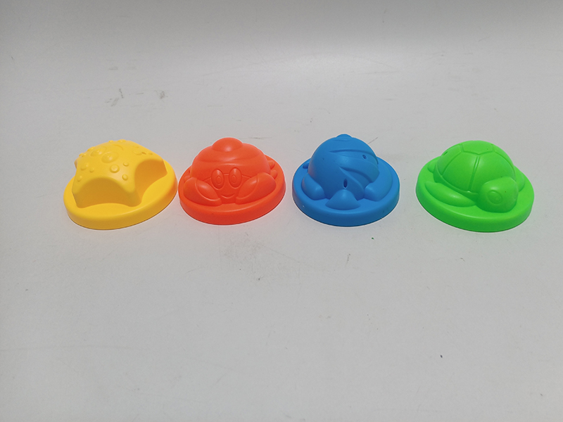 Sea Animal Sand Mold 4pcs