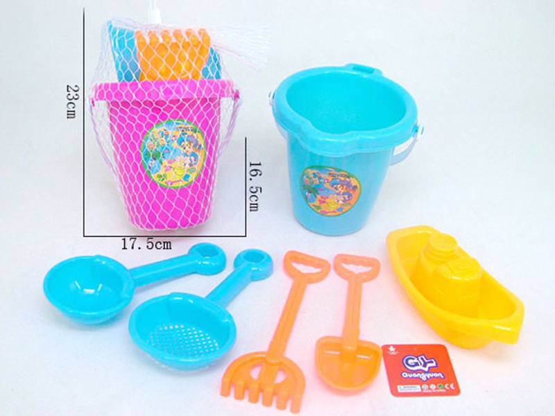 6pcs Sand Bucket Set