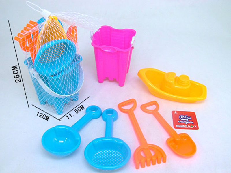 6pcs Sand Bucket Set