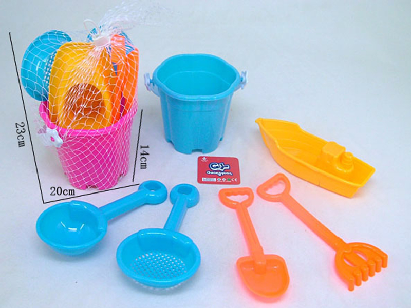 6pcs Sand Bucket Set