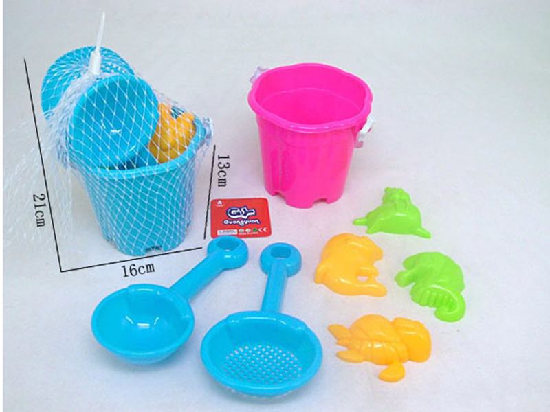 7pcs Sand Bucket Set