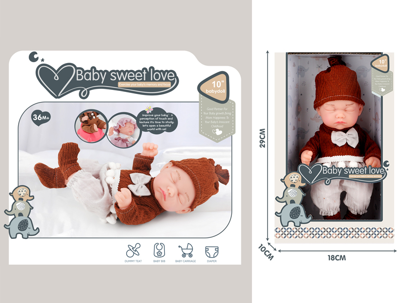 10 Inch Vinyl Baby Doll