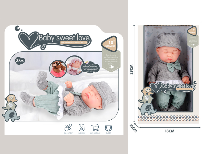 10 Inch Vinyl Baby Doll
