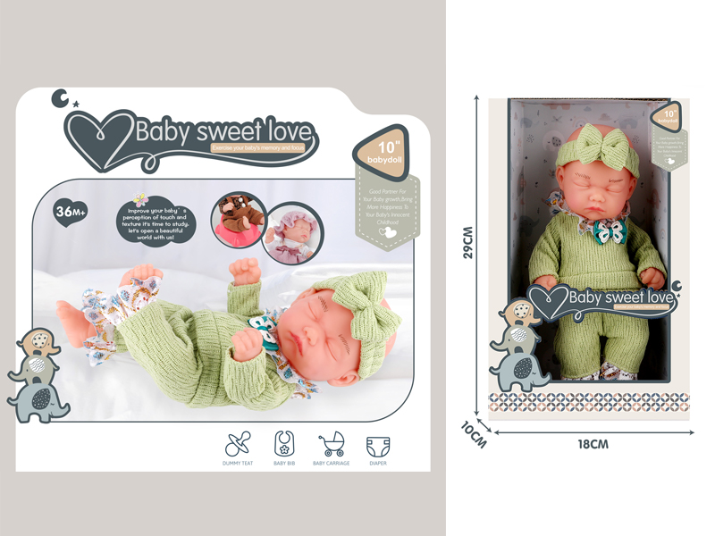 10 Inch Vinyl Baby Doll