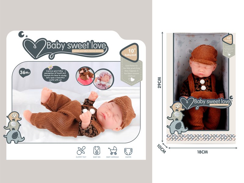 10 Inch Vinyl Baby Doll