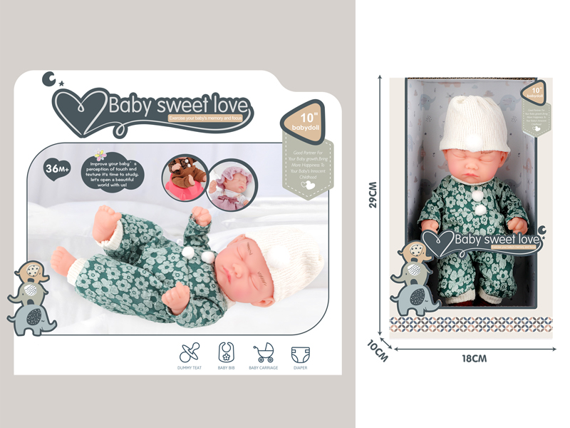 10 Inch Vinyl Baby Doll