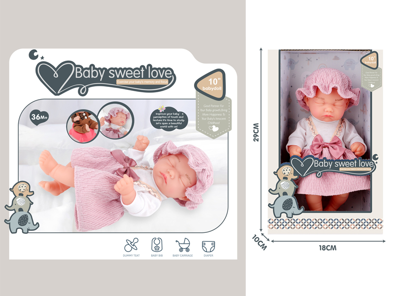 10 Inch Vinyl Baby Doll