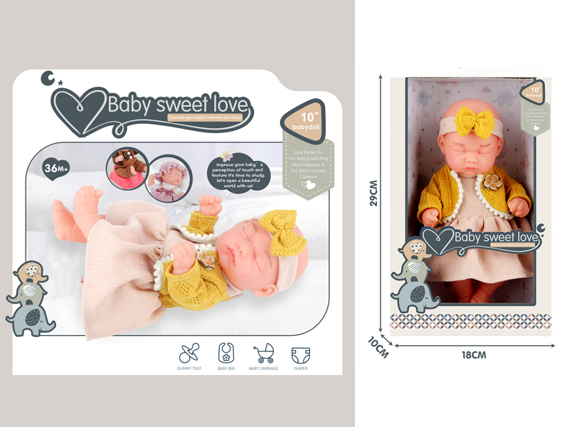 10 Inch Vinyl Baby Doll