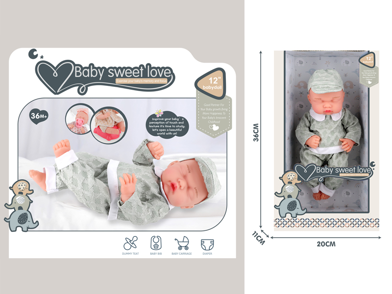 12 Inch Vinyl Baby Doll