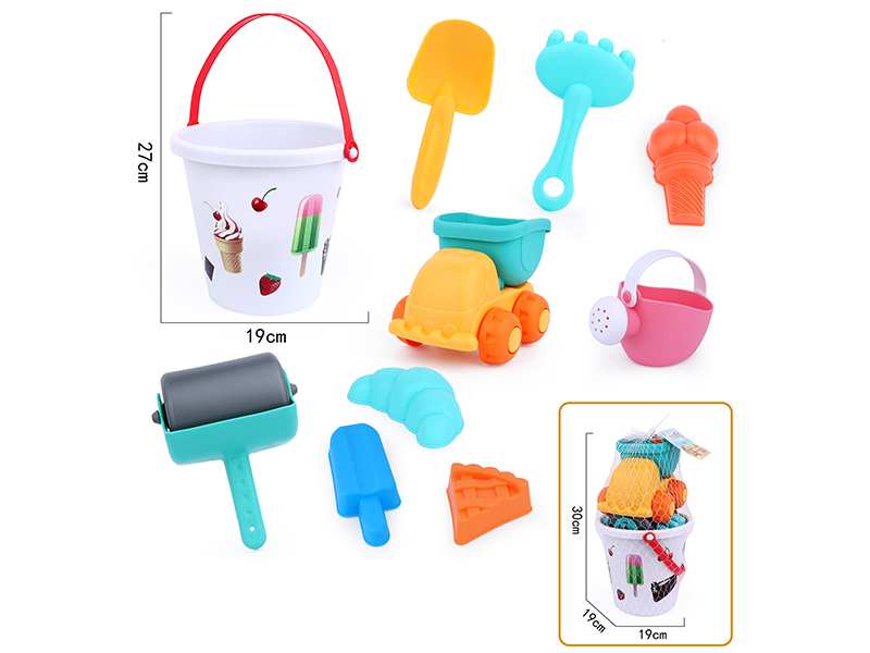10pcs Soft Plastic Beach Toys
