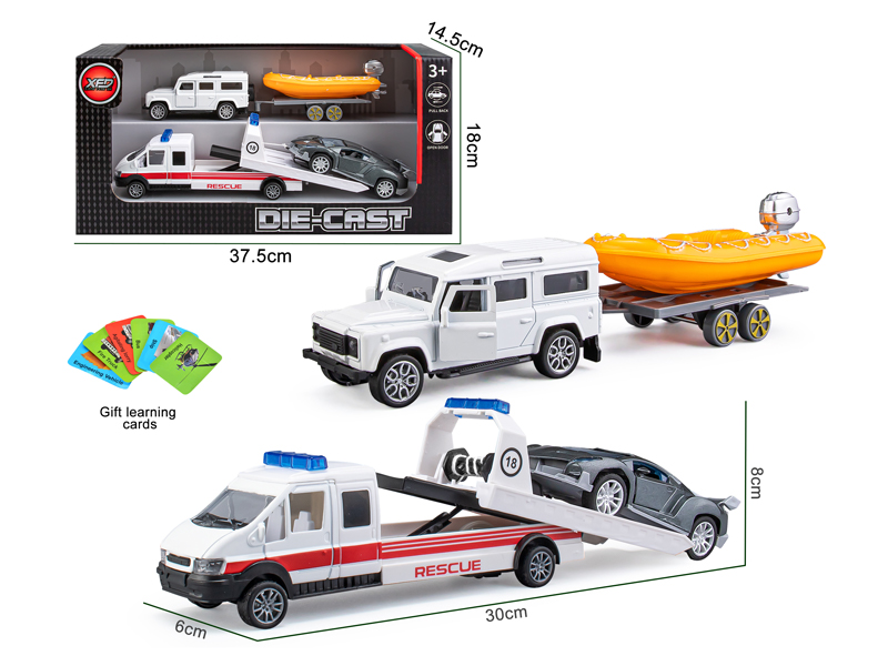 Alloy Rescue Vehicle Trailer