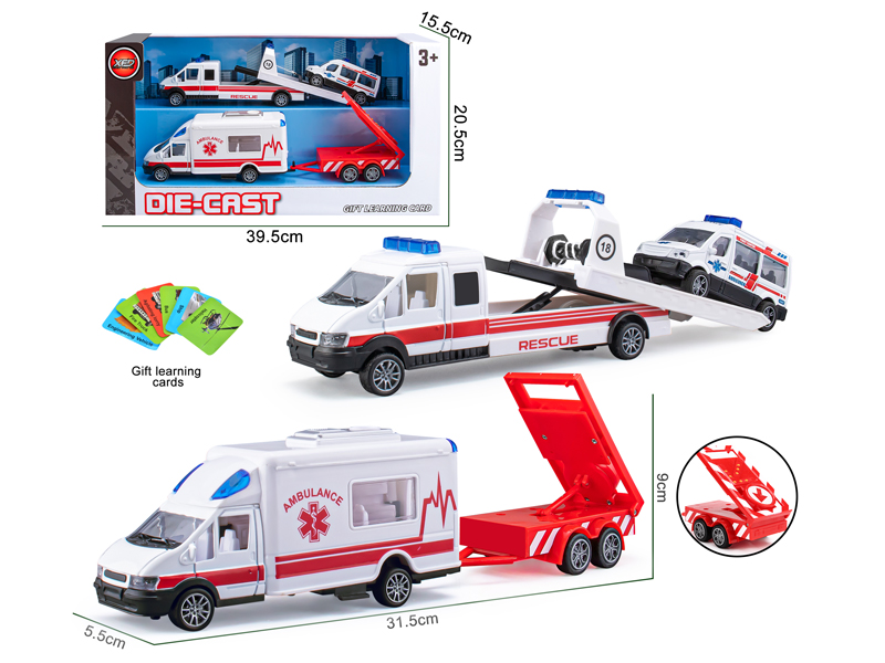 Alloy Rescue Vehicle Trailer