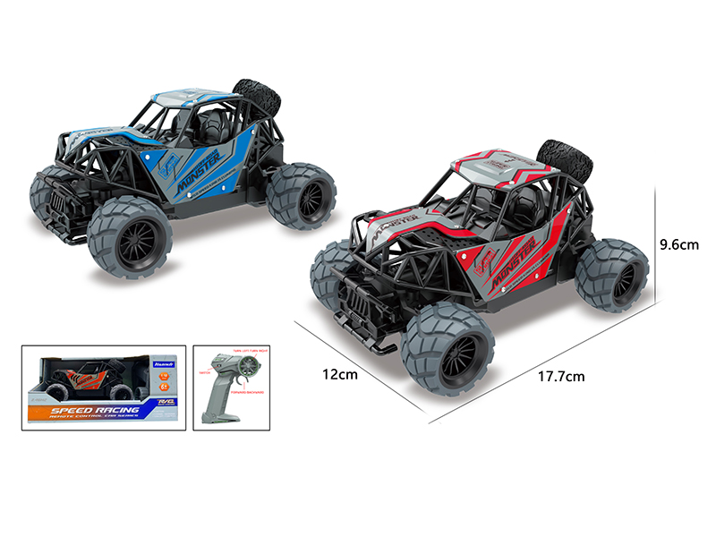 1:18 2.4G Remote Control Metal Modified Off-Road Vehicle