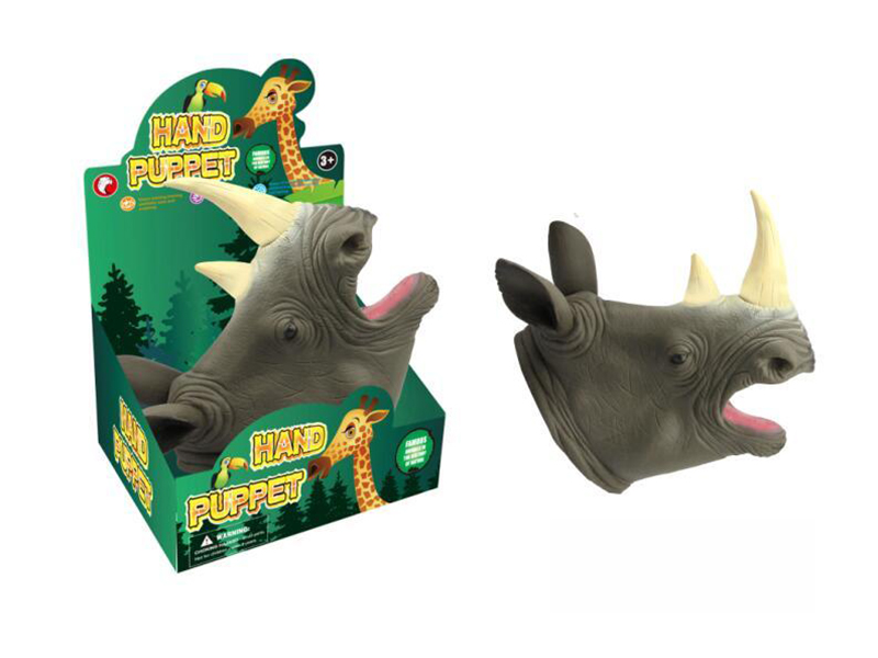 Rhinoceros Hand Puppet
