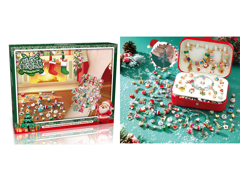 Christmas Jewelry Box Set+Snow Necklace(111PCS)