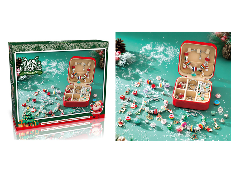 Christmas Double Layer Jewelry Box Set(65PCS)