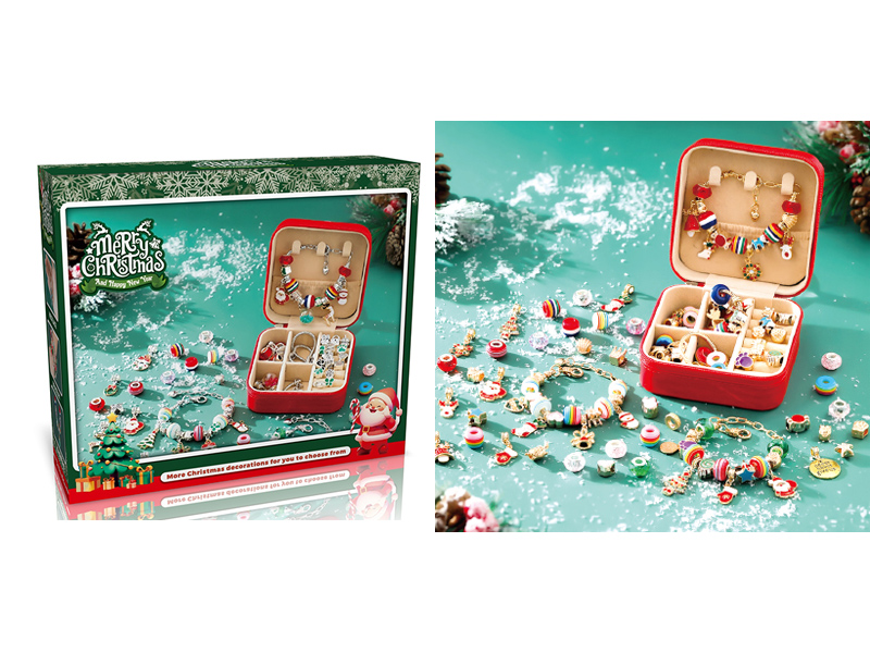 Christmas Double Layer Jewelry Box Set(66PCS)