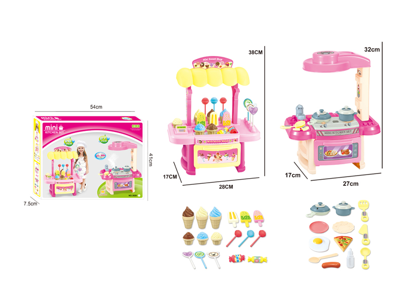 Smoking Machine Dining Table+Ice Cream Table