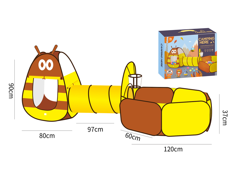 2 In 1 Children's Tent Toy Series
