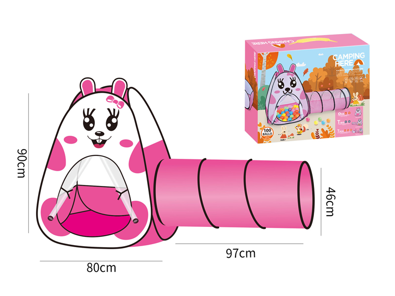 2 In 1 Children's Tent Toy Series