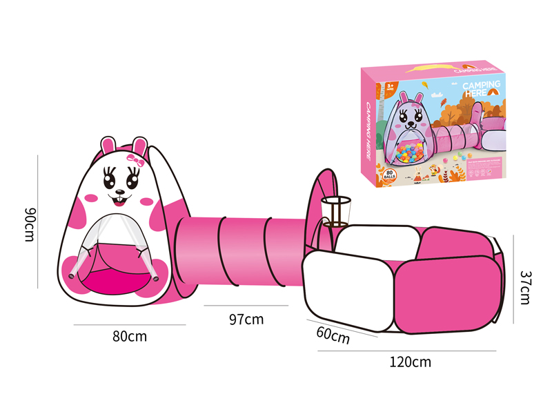 2 In 1 Children's Tent Toy Series