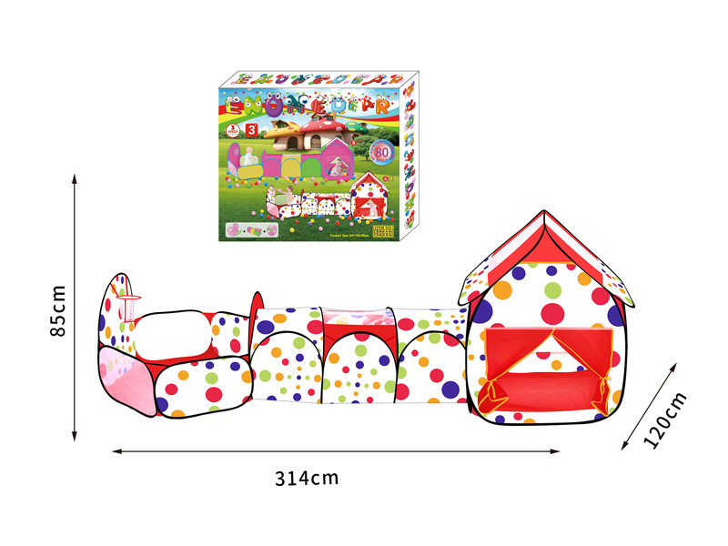 3 In 1 Children's Tent Toy Series