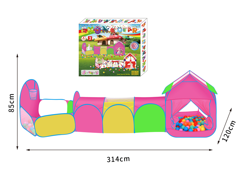 3 In 1 Children's Tent Toy Series