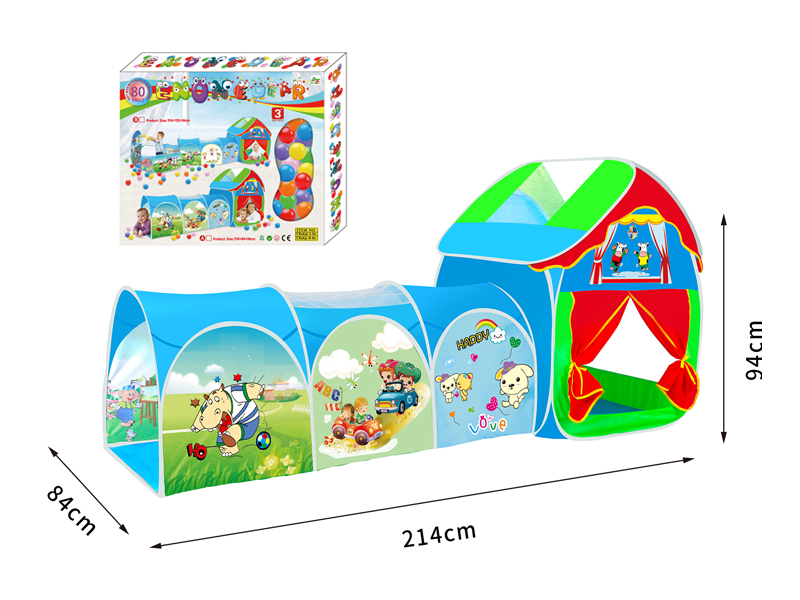 3 In 1 Children's Tent Toy Series