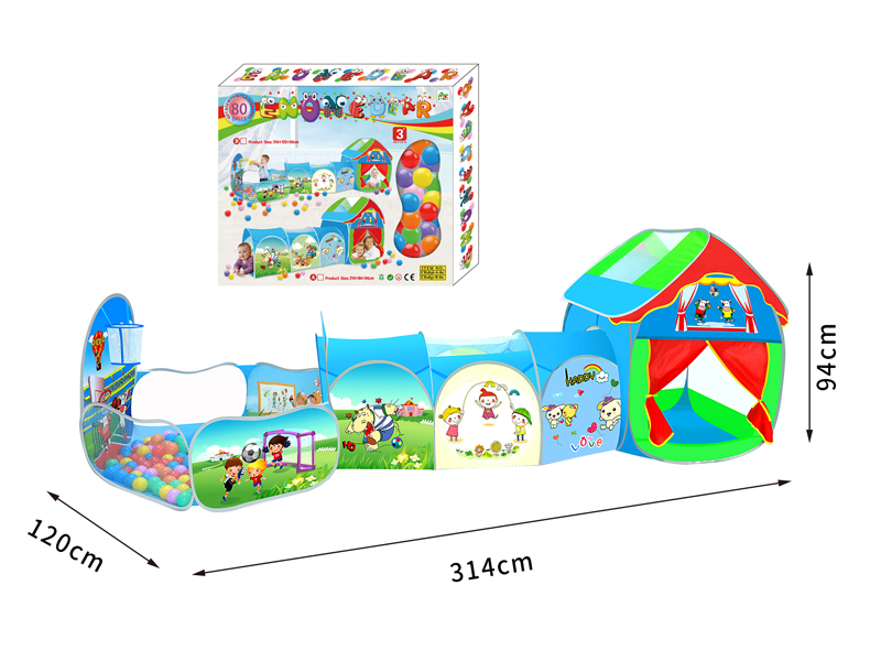 3 In 1 Children's Tent Toy Series