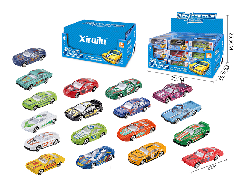 1:64 Slide Alloy Cars 36pcs