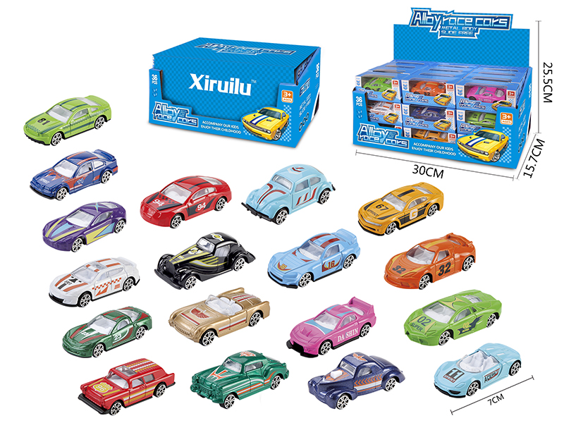 1:64 Slide Alloy Cars 36pcs