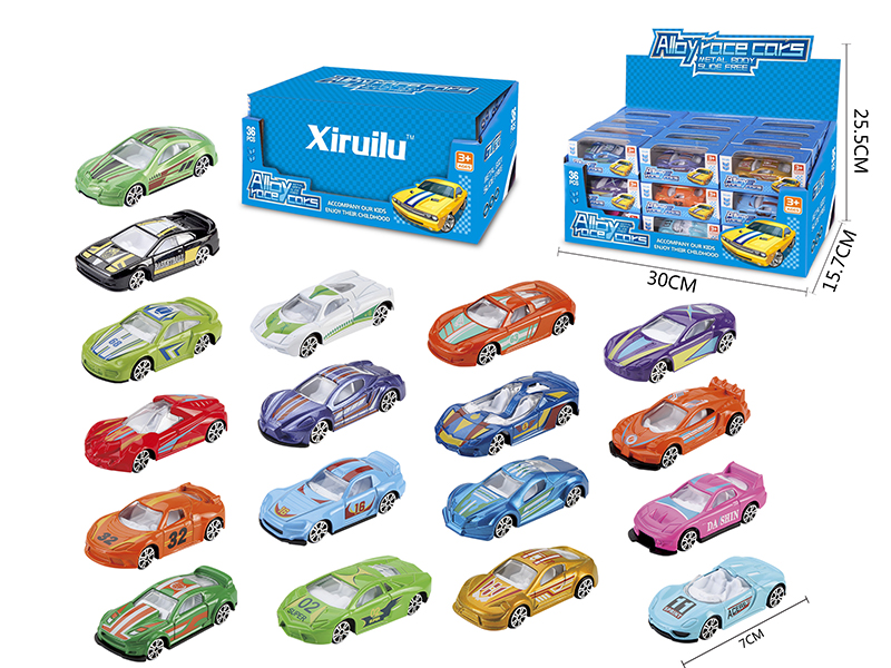 1:64 Slide Alloy Cars 36pcs