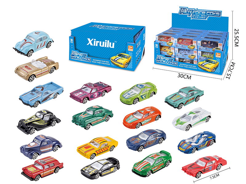 1:64 Slide Alloy Cars 36pcs