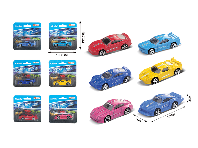 1:64 Slide Alloy Rally Sports Car 1pcs