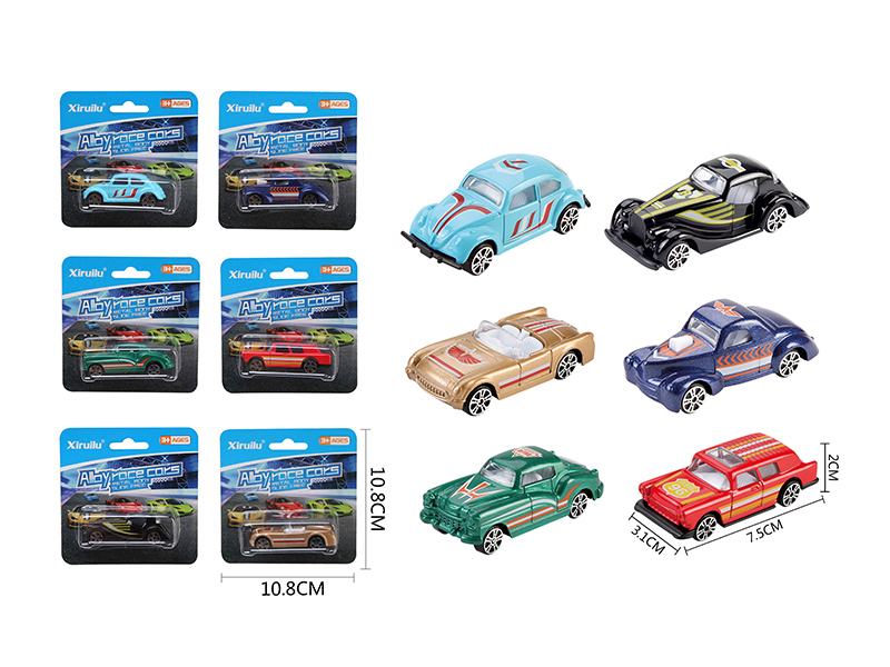 1:64 Slide Alloy Vintage Car 1pcs