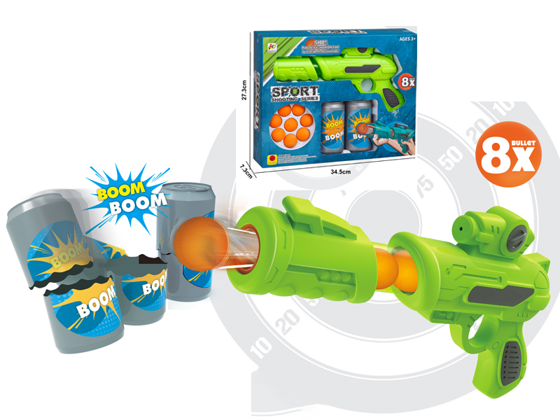 Air Powered Gun Toy Set