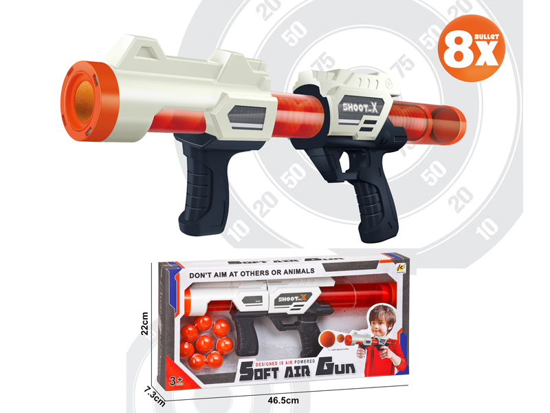 Air Powered Gun Toy Set