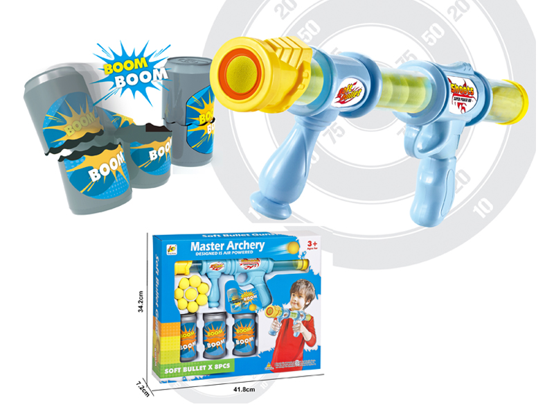 Air Powered Gun Toy Set