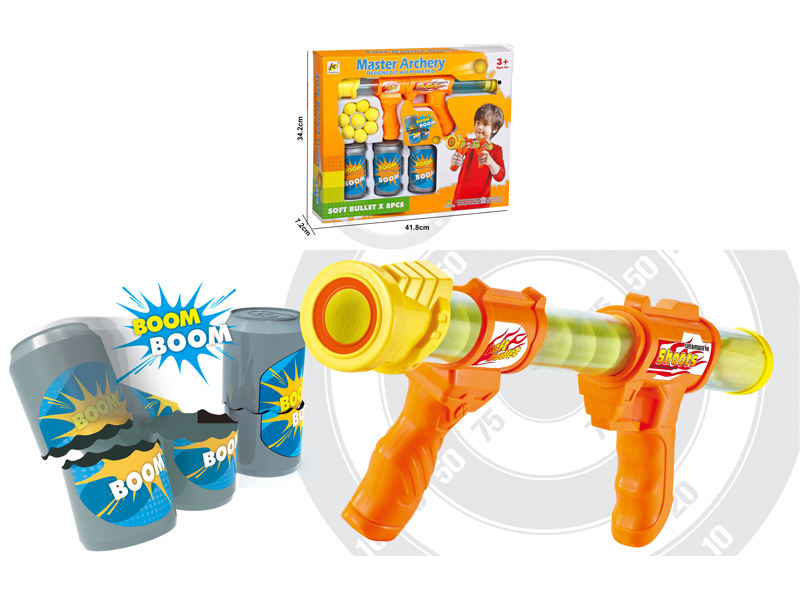 Air Powered Gun Toy Set