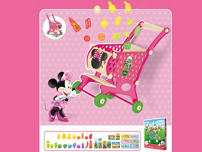 Minnie Shopping Cart Set