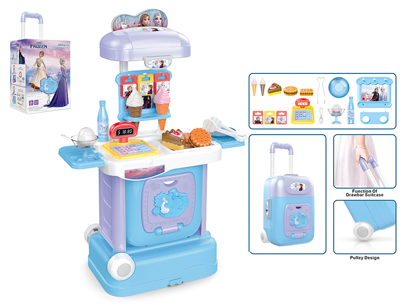 Ice Cream Shop Drawbar Suitcase(Frozen)