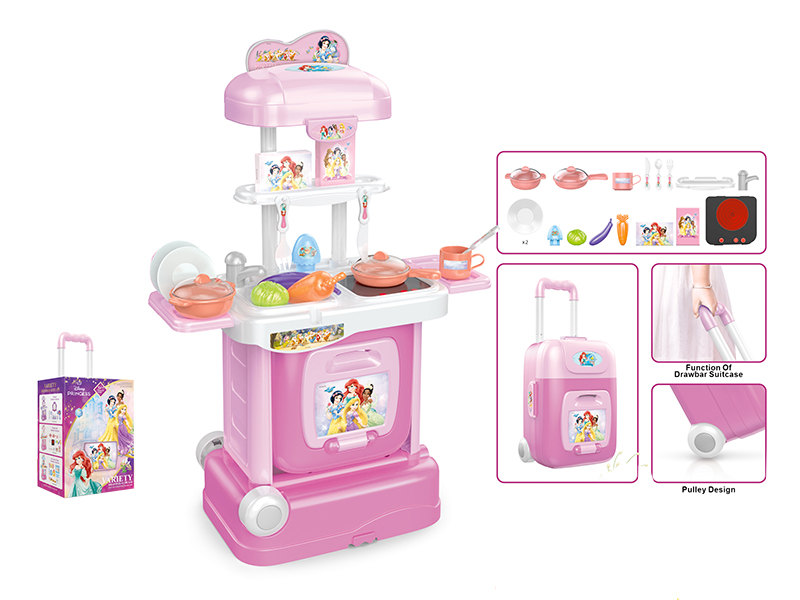 Kitchen Set Drawbar Suitcase(Princess)